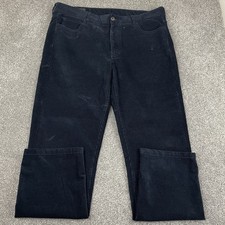 Orvis Pants Mens 36x30 Fit 37x31 Corduroy Navy Preppy Work Casual Cotton