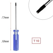 Torx T10 Screwdriver Magnetic Tr8 Proof Hdd Ps5 Security Ps4 Ps3 Xbox 360 T10h Torx T10 Screwdriver Magnetic Tr8 Proof Hdd Ps5 Security Ps4 Ps3 Xbox 360 T10h