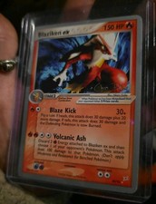 2004 pokemon Team Magma vs Team Aqua (MA) Blaziken EX #89/95
