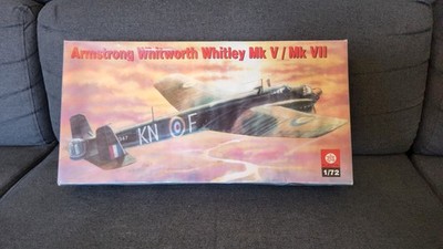 Modellbausatz Plastyk 1:72 Armstrong Whitworth Whitley Mk V/ Mk VII