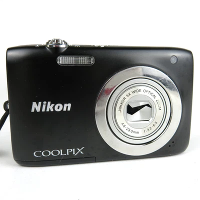 Tested ✅ Nikon COOLPIX S2600 Digital Camera Compact Black 14.0 MP 5x Zoom - Bild 1 von 4