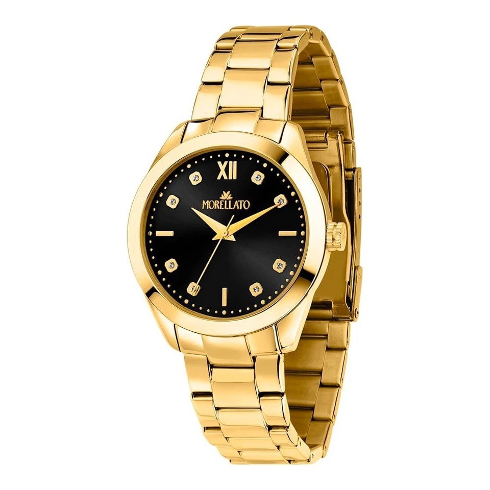 Womens Wristwatch MORELLATO STILE R0153157507 Stainless Steel Golden Black