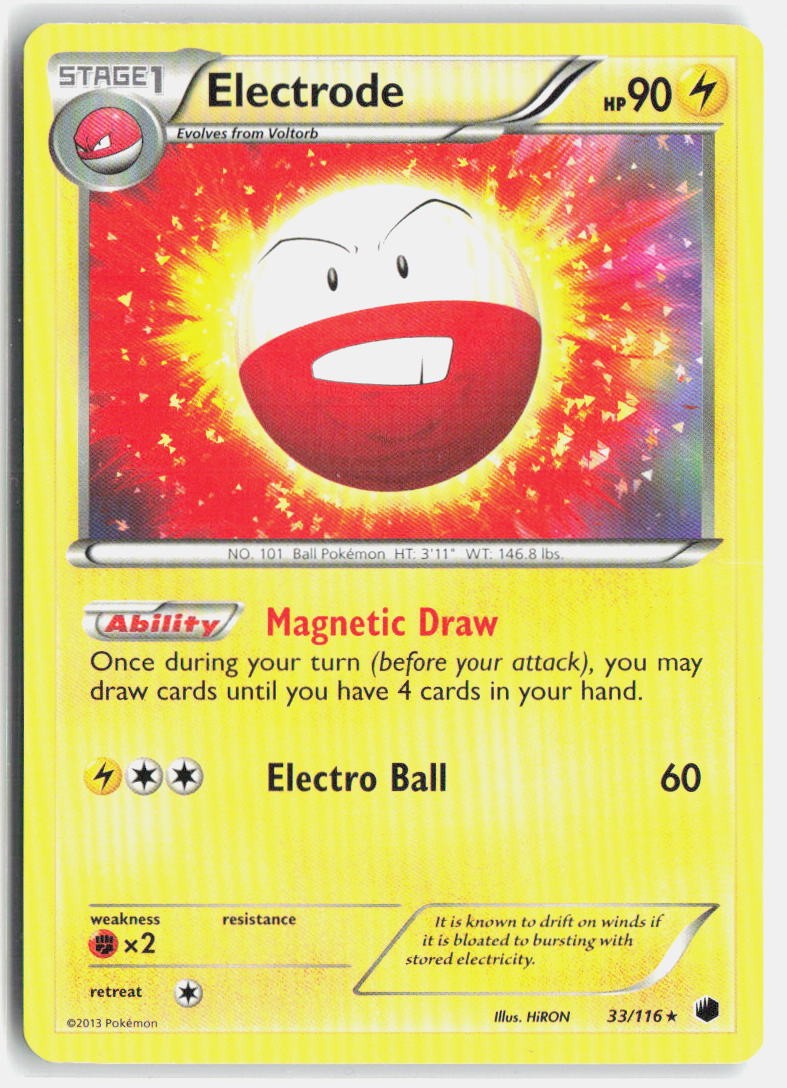 Pokemon tcg Deck Exclusives Electrode Lightly played