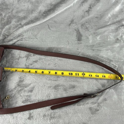 VTG Étienne Aigner Leather Burgundy Purse Shoulder Bag Designer Classic Style - Picture 15 of 15