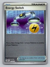 Energy Switch 173/198 Common Scarlet & Violet Pokemon Reverse Holo Near Mint