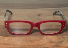 Eyebobs Peckerhead Red Tortoise Rectangle Reading Glasses Readers 2.50 Luxury