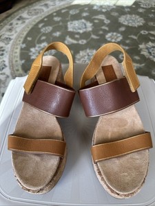 Pedro Garcia Nur wedge sandals NWOB $595 size 41/10.5