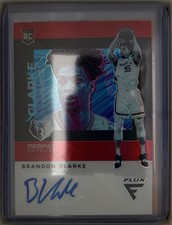 2019-20 Panini Chronicles - Flux Rookie Auto Brandon Clarke #FR-BCL Red (AU, RC)