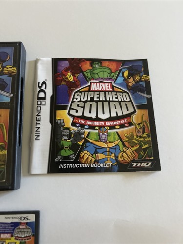 Nintendo DS Marvel Super Hero Squad Video Game Complete with Manual Tested - Picture 3 of 5
