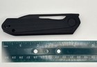 Kubey KU321 14C28N Tanto(?) Plain Edge Black G10 Manual Liner CM Designs — photo 6