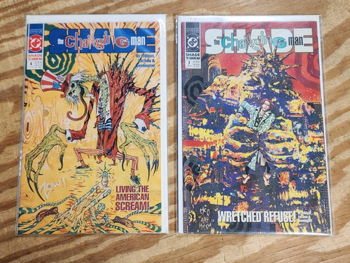 Shade the Changing Man Comic #4 #7 Lot - Picture 1 of 3