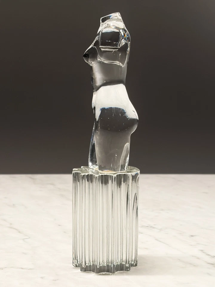 Venus De Milo Nude Murano Glass Sculpture Olympic Trophy Award ROME 1960 Figure - Bild 2 von 4