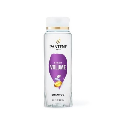 Pantene Pro-V Volume and Body Shampoo, All Hair Types, 10.4 Fl Oz