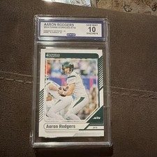 2024 Panini Donruss Aaron Rodgers #110 CGC 10 New York Jets Football NFL