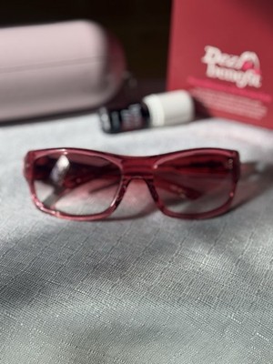 Benefit x Dezi Benetint Dark Cherry Set Sunglasses + Case NEW Sephora Exclusive