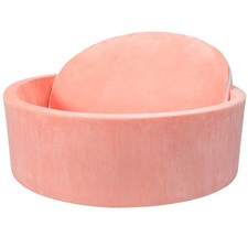 Foam Baby Ball Pit, 35.4"x 11.8" Pits for Toddlers, Soft 35.4IN, Pink