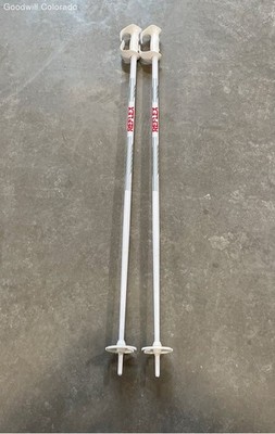 Reflex White Metal 46'' Skiing Poles