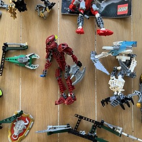 Lego Bionicle Lot Parts Pieces Vintage