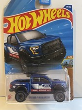 hot wheels 17 ford f-150 raptor 9/10 New