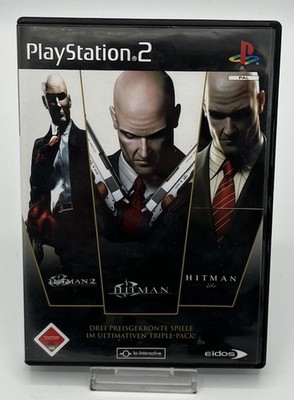 Sony PlayStation 2 - Hitman: Das ultimative Triple Hit Pack - mit Anleitung Gut