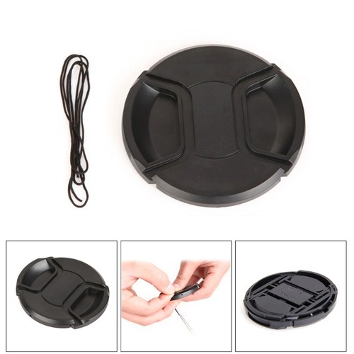 58mm Front Lens Cap Cover Snap-on for for for Olympus Pentax Panasoni Fuj - Picture 2 of 8