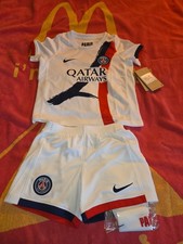 PSG Jersey 2024/2025 Shorts Socks Away Kit Nike Preschool Child Little Kids XS