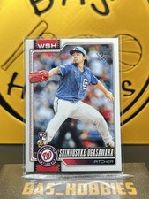 2026 Topps Series One [Base] - Shinnosuke Ogasawara (RC) - Nationals