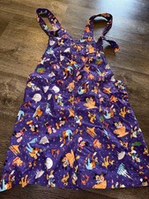 Disney Her Universe Purple Romper Shortalls Size Large