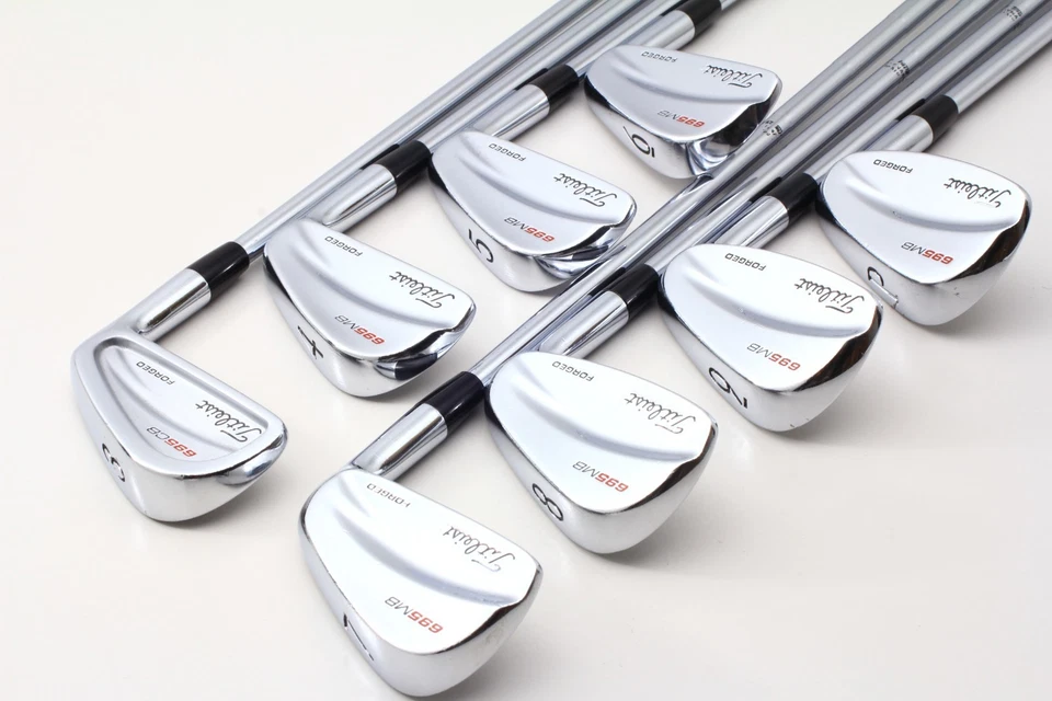 8Pcs Titleist Iron set COMBO 695 CB 3 / 695 MB 4-PW Stiff Flex DG S200 RH Irons - Image 2 of 4