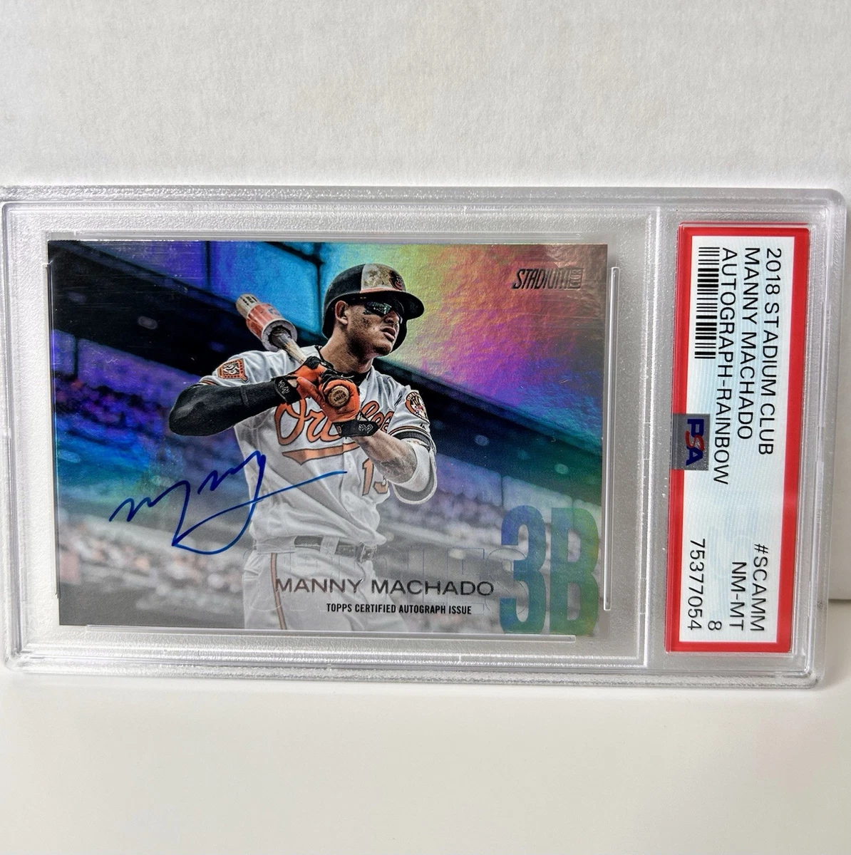 Manny Machado 10 Graded Baseball Sports Trading Cards