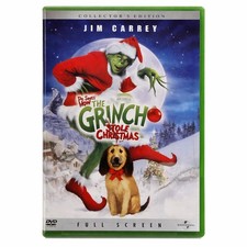How the Grinch Stole Christmas DVD 2000 Collector  s Edition Jim Carrey