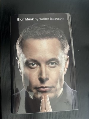 Elon Musk by Walter Isaacson Hardcover Biography Novel