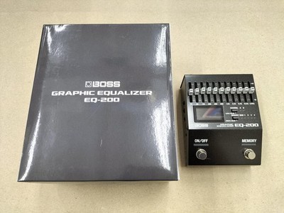 Boss EQ 200 Graphic Equalizer Pro Audiogerät Vintage Top Zustand