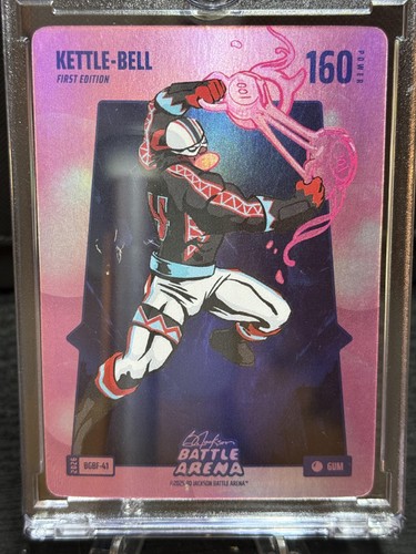 Kettle-Bell Ketel Marte 2026 Bo Jackson Battle Arena Gum Foil RARE