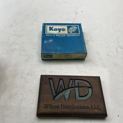 Koyo 7214BGC3 Roller Bearing m9707, KOYO Seiko Co, New Sealed