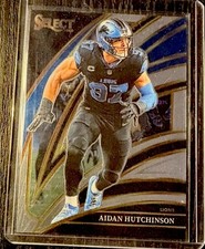 Panini Select Football 2025 Prizm Club Level Aidan Hutchinson #271 Detroit Lions