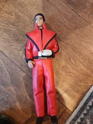 未開封レア！Michael Jackson フィギュア 80sマイケルジャクソン Michael Jackson Doll Thriller Outfit Superstar of The 80s Vintage