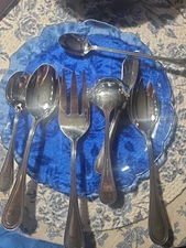  SERVING SET Towle #7 Piece Stainless Steel 18/8 GERMANY 