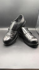 Gucci Italy Men Black Goodyear Dbl Monk Strap Loafer 10UK 11US