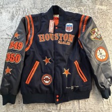 Headgear Classics Houston Eagles Negro League Baseball Varsity Jacket Size XL