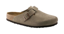 BIRKENSTOCK Boston Clogs | Größe 39 | Farbe Sand | Schmale Weite | Weichbettung