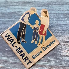 Walmart Associate Employee Pin - Store Greeter