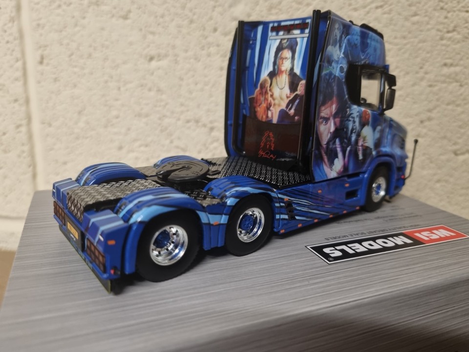 Camion Scania R 560 Iggy Madden Transport, WSI 1/50, édition Limitée N°190/200, Neuf