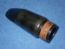 VANDOREN B45 Bb BASS CLARINET MOUTHPIECE - PRO LEVEL, EBONITE - VG CONDITION!