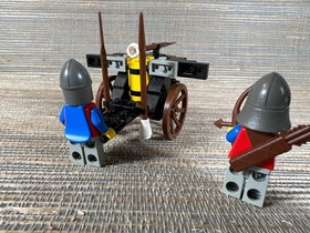 Vintage Lego Legoland 6012-1 Siege Cart Complete 1986 Castle Lion Knights