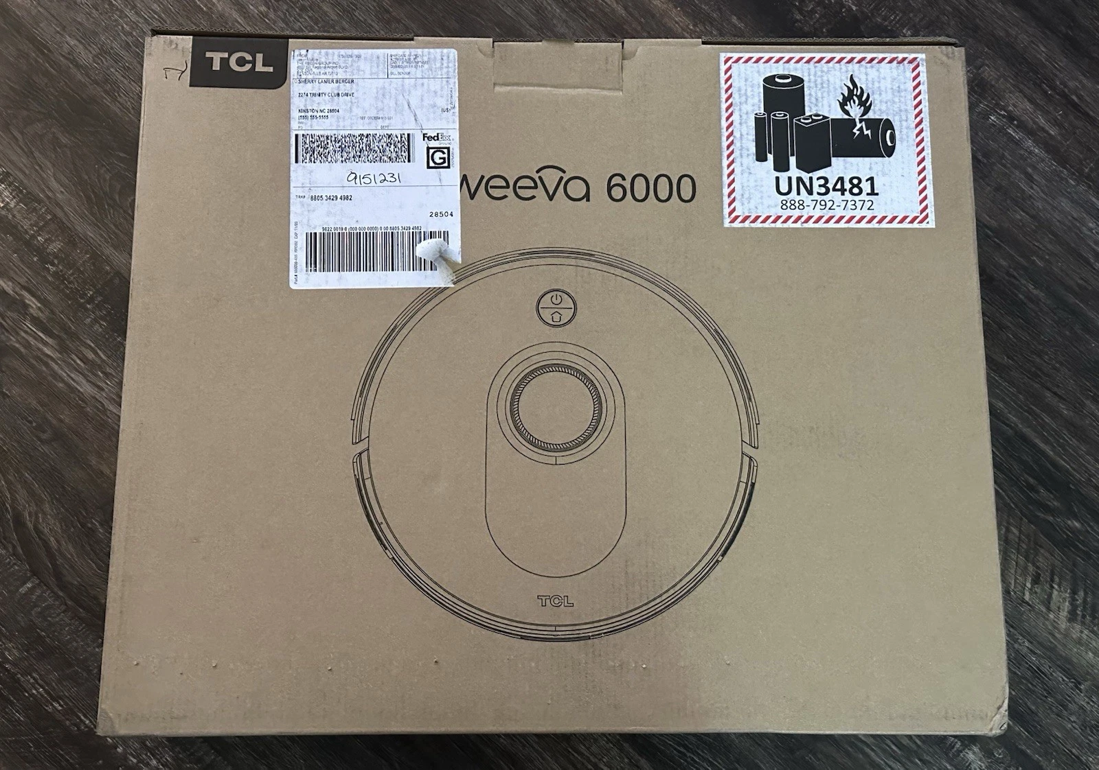 TCL Sweeva 6000 Smart Robot Vacuum for Hard Floors & Carpets
Opens in a new window or tab