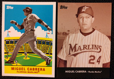 2007 & 2008 Miguel Cabrera Topps Promo Card Lot