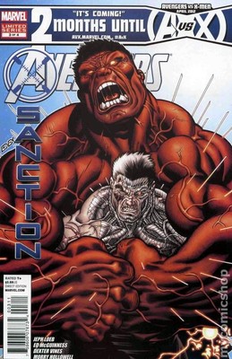 Avengers X-Sanction #3A McGuinness FN 6.0 2012 Stock Image