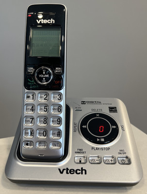 VTech CS6629 Gray DECT 6.0 1-Handset Cordless Digital Answering System