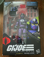 Hasbro G.I. Joe Classified Series Cobra Techno-Viper Figure w Backpack Guns